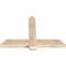 Ekena Millwork Eugene Smooth Timber Gable Bracket, Douglas Fir, 48"W x 32"H x 3 1/2"D x 5 1/2"F, 16/12 Pitch GBW048X32X0406EUG00SDF - alternate 2